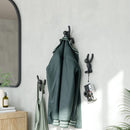 Umbra Buddy Decorative Wall Mounted Hooks Set of 3, Black