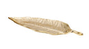 Foliage Hammered Ceramic Server In Gold Finish