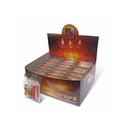 Gold Tzinorot wick holders by A&M Judaica, 10mm x 40mm, displayed in a retail packaging on a white background.
