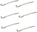 RSVP tiny Salt Condiment Spoon, 6 pc set