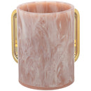 Perspex Clear Washing Cup 13 cm - Marble