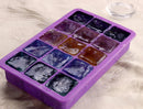 Elbee Silicone Ice Tray 6 Cube 2 PACK