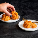 Nordic Ware 75th Anniversary Braided Bundt Bites, Gold
