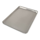 Nordic Ware natural aluminum half sheet pan on a white background.