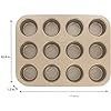 Cookie Sheet 9"x13" Gold Metallic