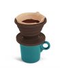 Fino Collapsible Reusable Coffee Brewing Cone, Silicone, Number 2-Size, Brews 2 to 6-Servings