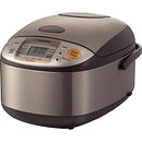 A versatile Zojirushi rice cooker, model NS-TSC10, offering perfect rice cooking and warming with its intelligent micro-computer technology and decorative design.