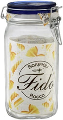 1.5L Fido Square Jaw with Blue Lid