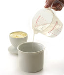 Norpro Porcelain Butter Keeper, White