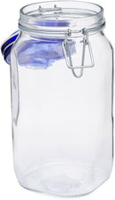 1.5L Fido Square Jaw with Blue Lid