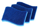 Non-Scratch Sponge Scrub - Pack of 3, Blue