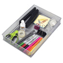 Mesh Organizer Basket 4x12x2 Inch Silver
