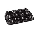 Graphite-colored Nordic Ware Brownie Bundt pan with twelve sculpted cavities, displayed on a white background.