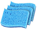 Non-Scratch Sponge Scrub - Pack of 3, Blue