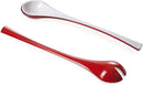 Omada Red Acrylic Salad Servers