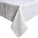 Rl Plastics 61352 Elegant Easy Care Vinyl Tablecloth with Flannel Back 52" X 52" Square