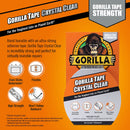 Crystal Clear Repair Duct Tape - 1.88” x 9 yd