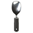 OXO Good Grips Ice Cream Spade with wide aluminum blade and soft black non-slip handle on a white background.