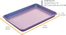 13" Jelly Roll Pan – Iridescent dimensions