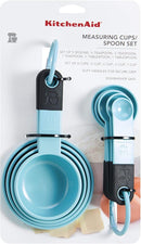 9pc blue measuring cups and spoons in packaging