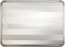  Nordic Ware natural aluminum baking quarter sheet, featuring a prism grid pattern, shown on a white background.