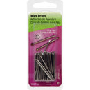 Pack of Anchor Wire 1.5-inch 16GA bright wire brad nails in clear plastic Snap-Pak packaging on a white background.
