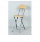 Folding Chair with Back Rest 12x17x29inch - Birch