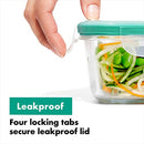 OXO Good Grips 1 Cup Smart Seal Glass Round Food Storage Container