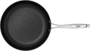 Top view of ScanPan HaptIQ fry pan showcasing the black nonstick cooking surface