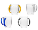 Godinger Wash Cup Acrylic Design White