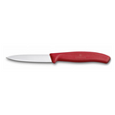 Victorinox 3.25" Red Straight-Edge Pointed-Tip Paring Knife