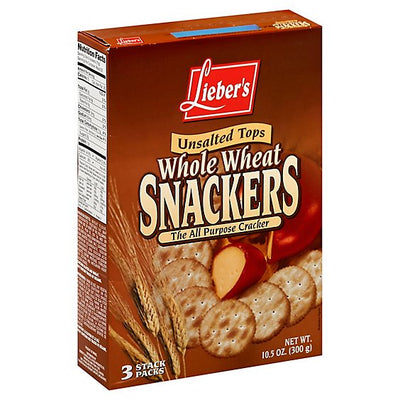 Lieber’s Snackers Whole Wheat (10 crackers)