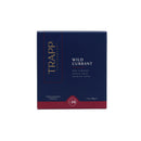 Side view of the Trapp No. 24 Wild Currant Signature Candle packaging, showcasing the fragrance details and signature design.
