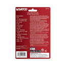 Back of retail package with product specifications