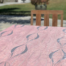 66 x 120" Jacquard Tablecloth –Pink Pearl