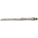 Challah Knife Serrated Blade Diamond Design 13.8"