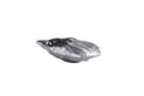  A medium-sized Pampa Bay oyster bowl made of white porcelain with a textured, organic shape.