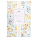 Greenleaf Bella Freesia large sachet featuring a soft floral design with elegant branding, displayed on a white background.