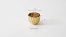 Pampa Bay Porcelain Snack Bowl, Mascali D'oro, Gold