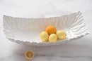 Pampa Bay Porcelain Rectangular Centerpiece, Mascali Bianca, White