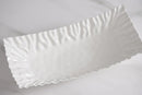 Pampa Bay Porcelain Rectangular Centerpiece, Mascali Bianca, White