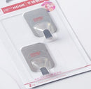 2 pc Stainless Steel Hook Set, 30x20mm