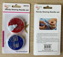 2 Compact Needle Set with 1 Metal Threader