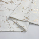 Majestic Giftware Velvet Tablecloths for Rectangle Tables 70" X 120" Glacier Gold Print Hem Stitch Dining Table Cover