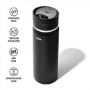 OXO Good Grips 20oz Travel Coffee Mug With Leakproof SimplyClean™ Lid - Onyx