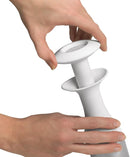 CUISIPRO Ice Cream Scoop & Stack White