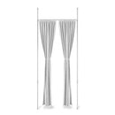 Umbra Anywhere Expandable Room Divider, Tension Curtain Rod, Damage Free, 36 to 66 Inches, White