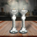 Crystal Candlesticks 21 cm
