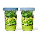 OXO Good Grips Twist & Stack Container – 40 oz – 2 Pack