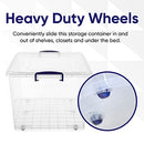 Superio Lid Storage Container, Clear